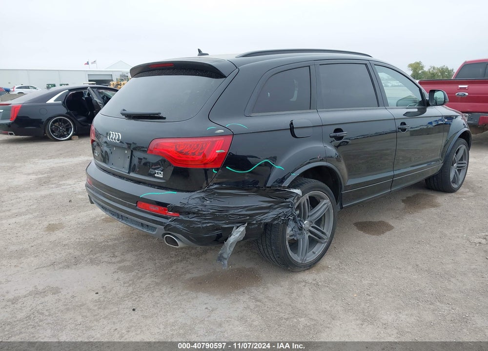 2013 AUDI Q7 3.0 TDI PREMIUM VIN: WA1WMAFE9DD015936