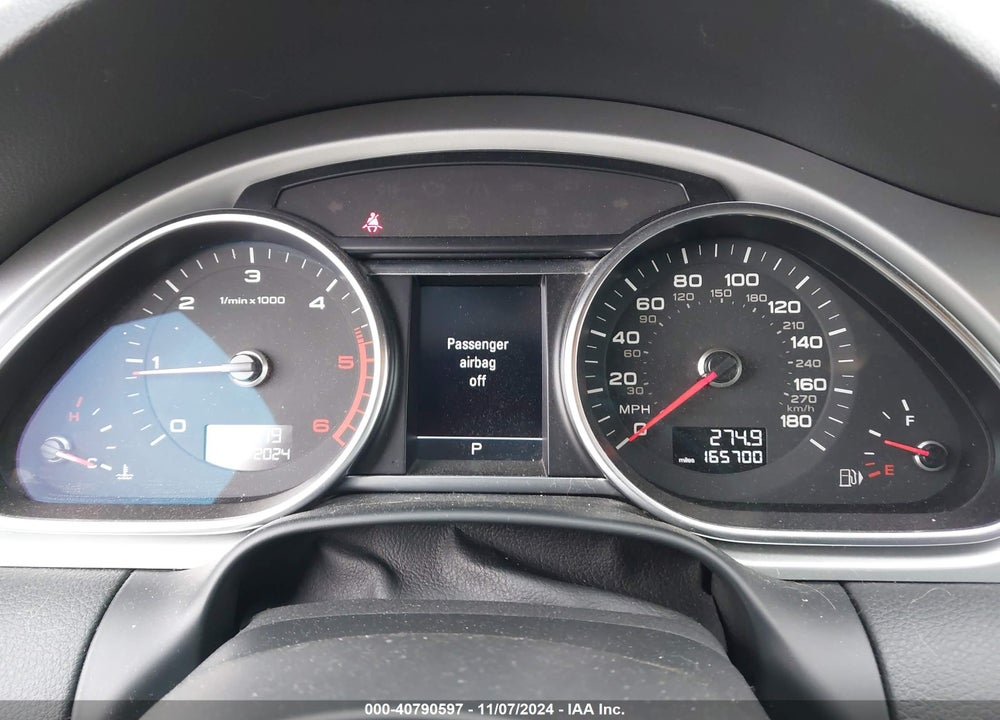 2013 AUDI Q7 3.0 TDI PREMIUM VIN: WA1WMAFE9DD015936