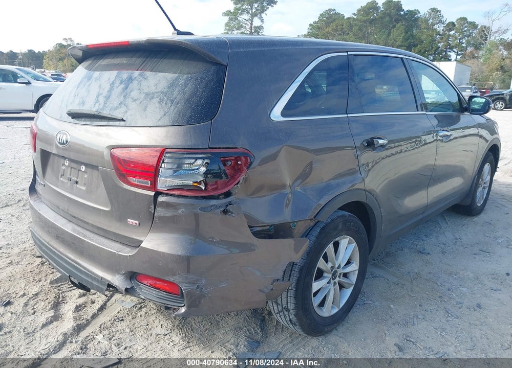 2019 KIA SORENTO 2.4L LX VIN: 5XYPG4A31KG506086