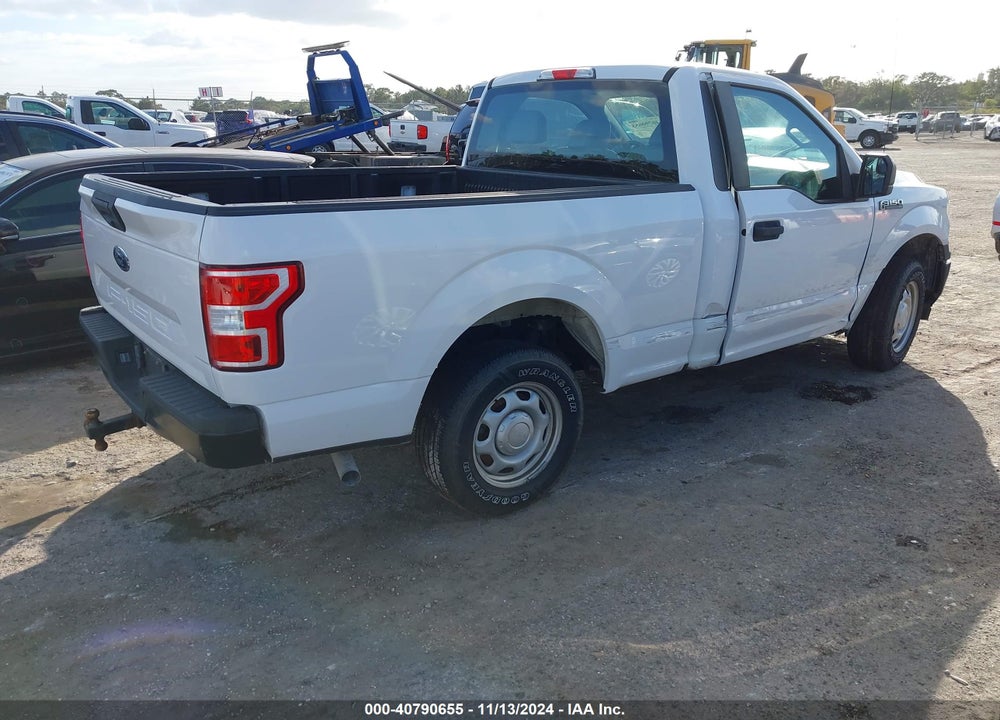 2019 FORD F-150 XL VIN: 1FTMF1CB6KKE51508
