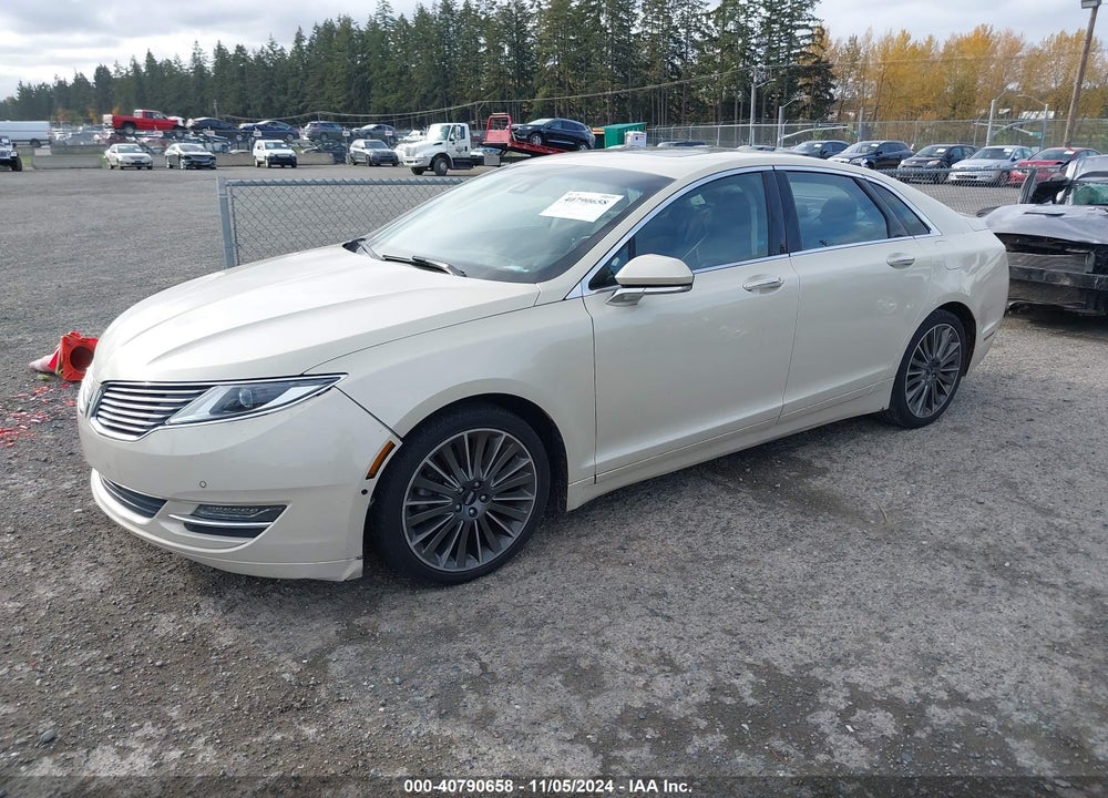 2014 LINCOLN MKZ VIN: 3LN6L2GK0ER815208