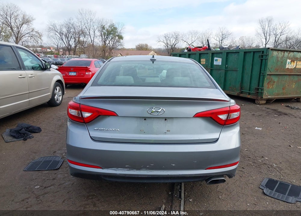 2017 HYUNDAI SONATA VIN: 5NPE24AF4HH502051