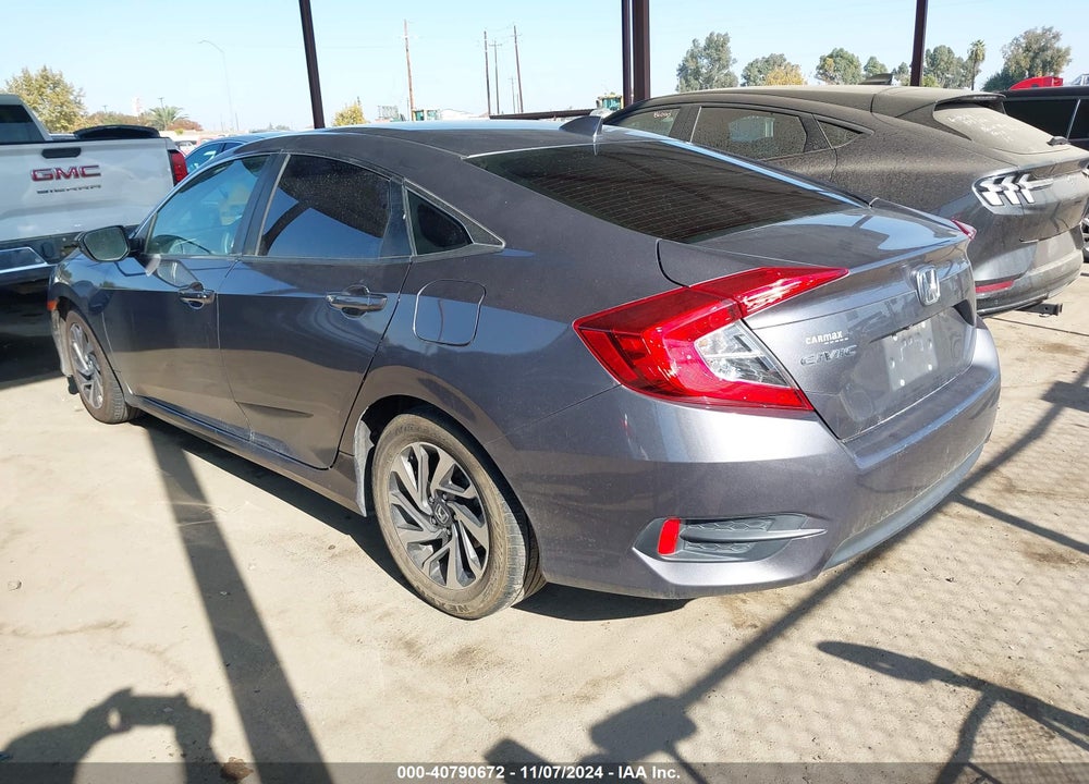 2018 HONDA CIVIC EX VIN: 19XFC2F77JE203137