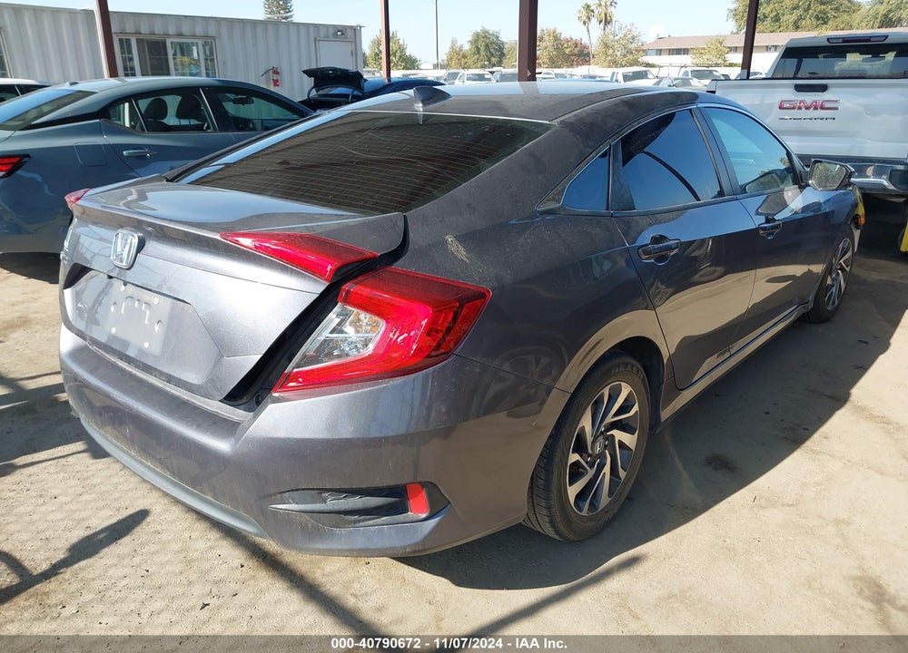 2018 HONDA CIVIC EX VIN: 19XFC2F77JE203137