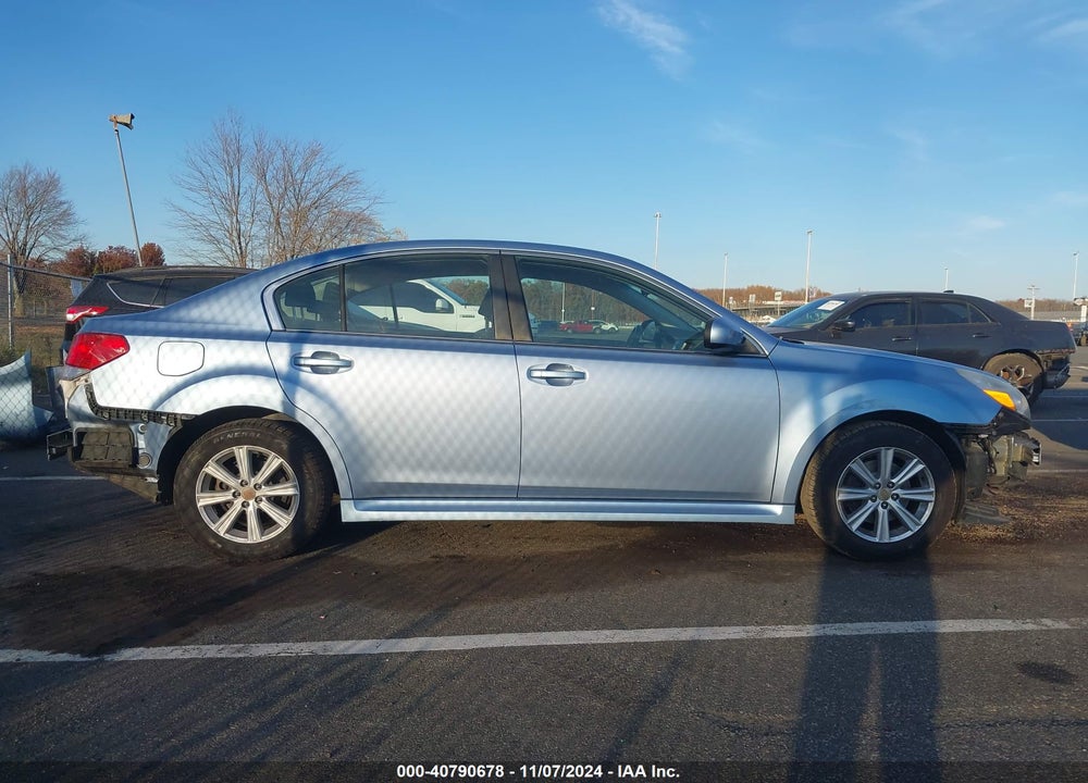 2012 SUBARU LEGACY 2.5I PREMIUM VIN: 4S3BMAC62C1006237