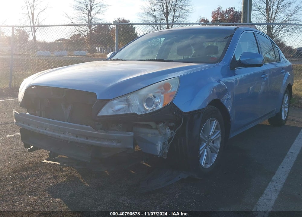 2012 SUBARU LEGACY 2.5I PREMIUM VIN: 4S3BMAC62C1006237