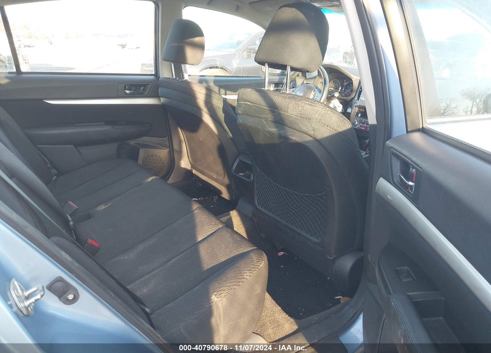 2012 SUBARU LEGACY 2.5I PREMIUM VIN: 4S3BMAC62C1006237