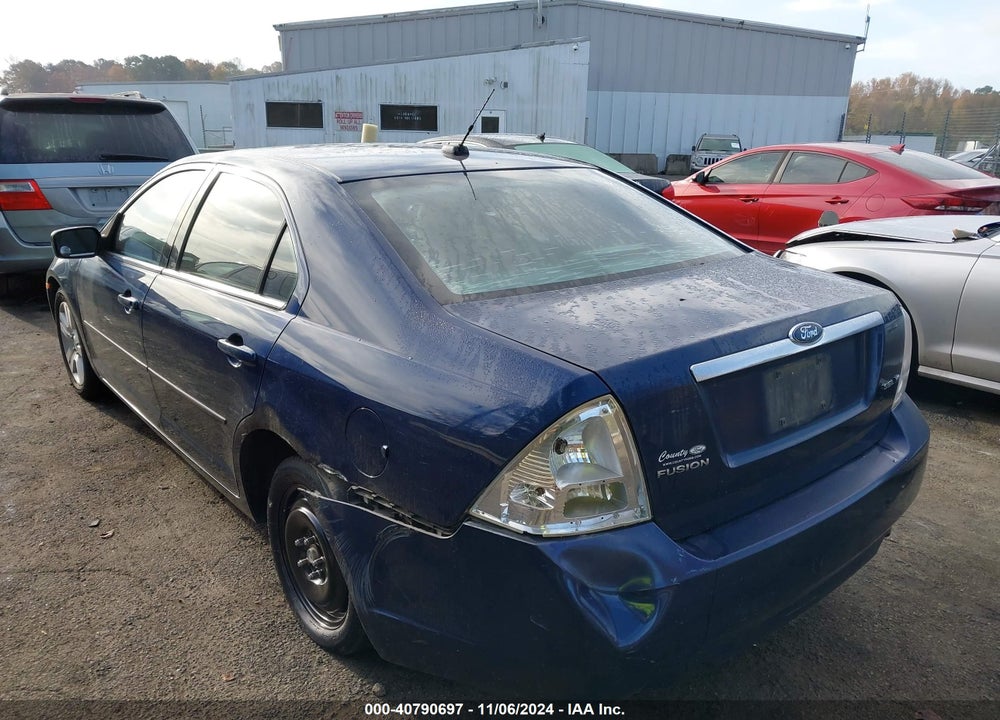 2007 FORD FUSION SEL VIN: 3FAHP08147R157302