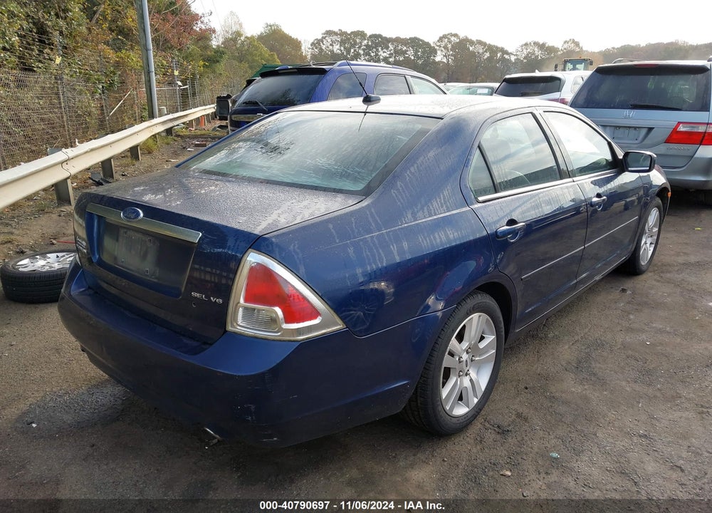 2007 FORD FUSION SEL VIN: 3FAHP08147R157302
