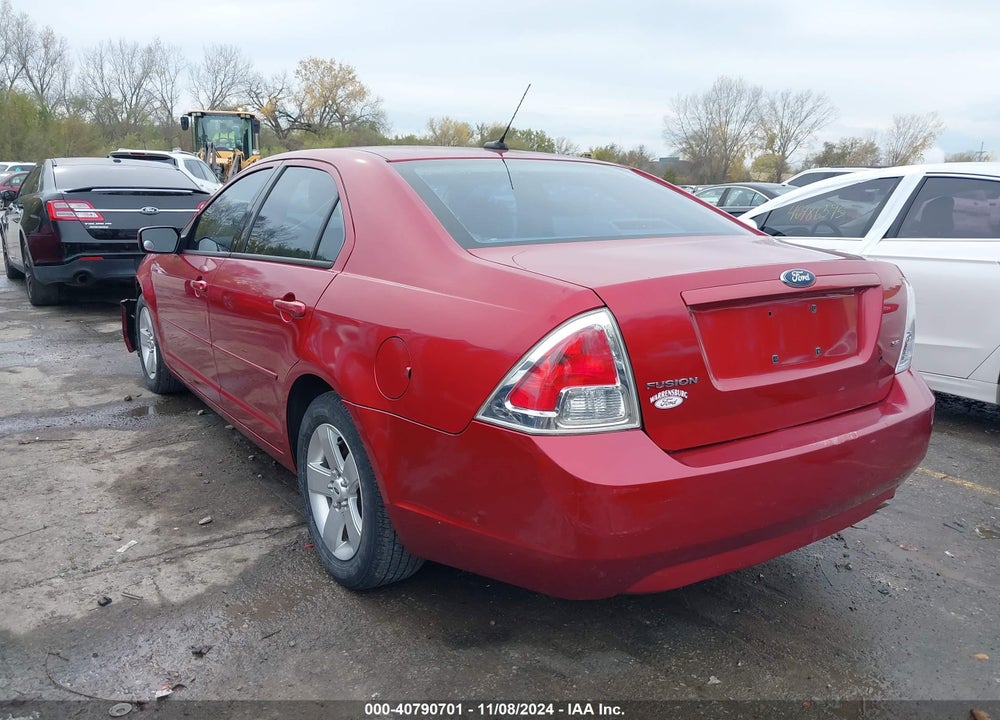 2008 FORD FUSION SE VIN: 3FAHP07Z38R242589