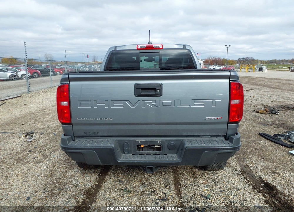 2022 CHEVROLET COLORADO 4WD SHORT BOX ZR2 VIN: 1GCGTEEN4N1260295