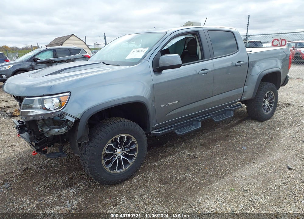 2022 CHEVROLET COLORADO 4WD SHORT BOX ZR2 VIN: 1GCGTEEN4N1260295