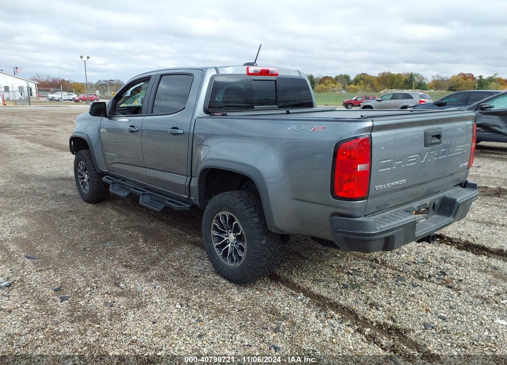 2022 CHEVROLET COLORADO 4WD SHORT BOX ZR2 VIN: 1GCGTEEN4N1260295