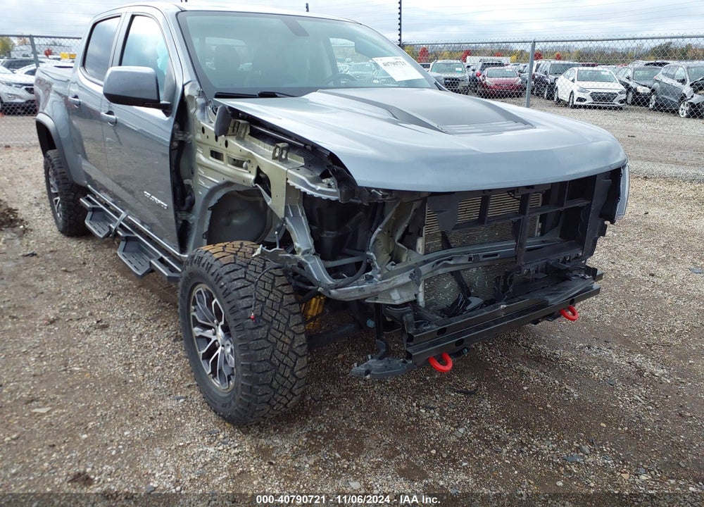 2022 CHEVROLET COLORADO 4WD SHORT BOX ZR2 VIN: 1GCGTEEN4N1260295