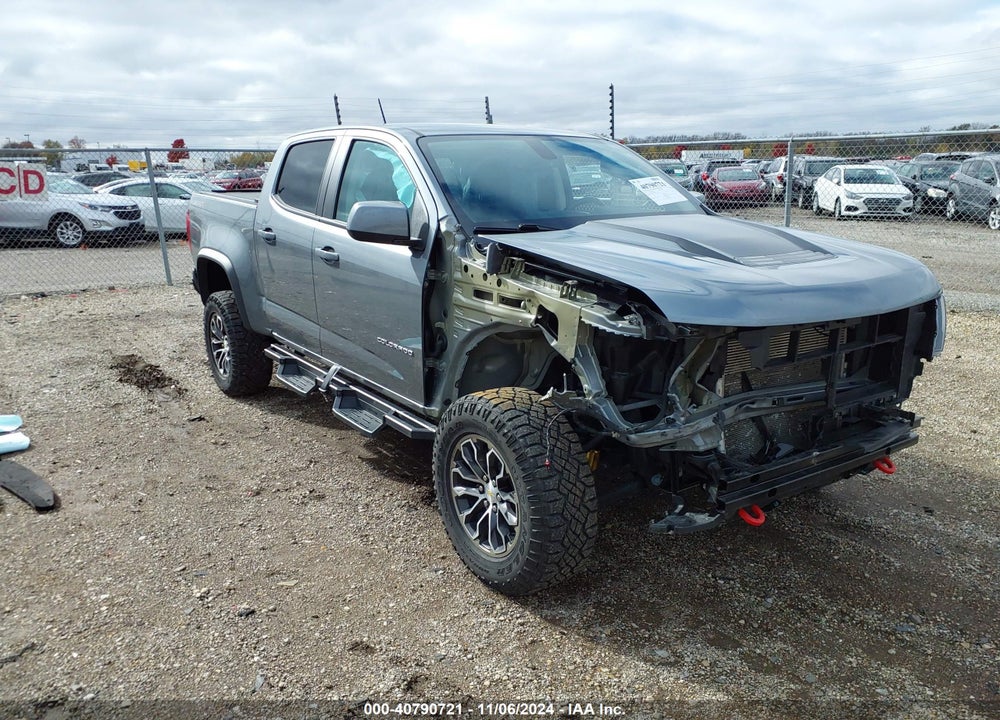 2022 CHEVROLET COLORADO 4WD SHORT BOX ZR2 VIN: 1GCGTEEN4N1260295