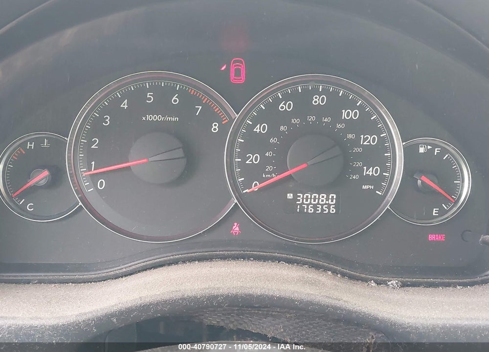 2009 SUBARU LEGACY 2.5I VIN: 4S3BL616996218308