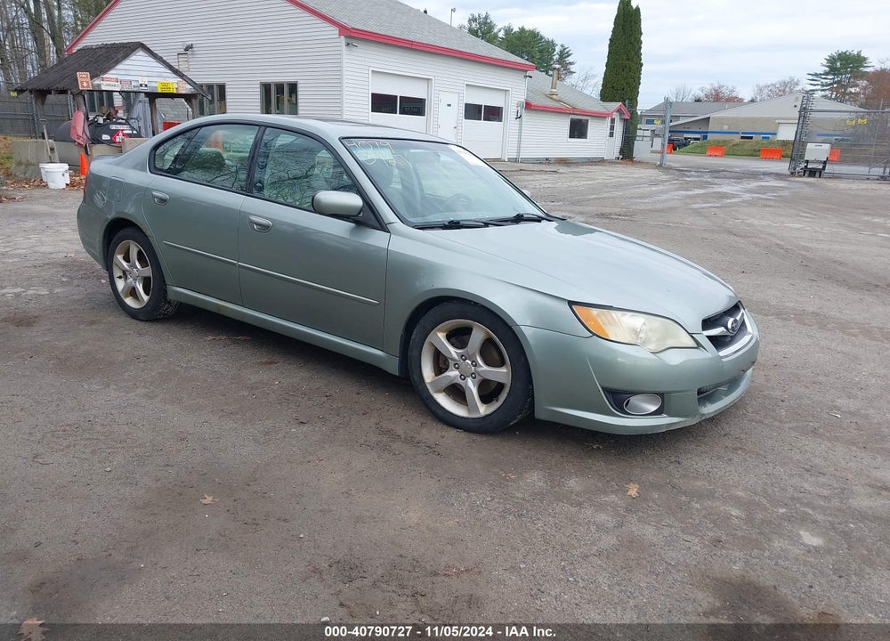 2009 SUBARU LEGACY 2.5I VIN: 4S3BL616996218308