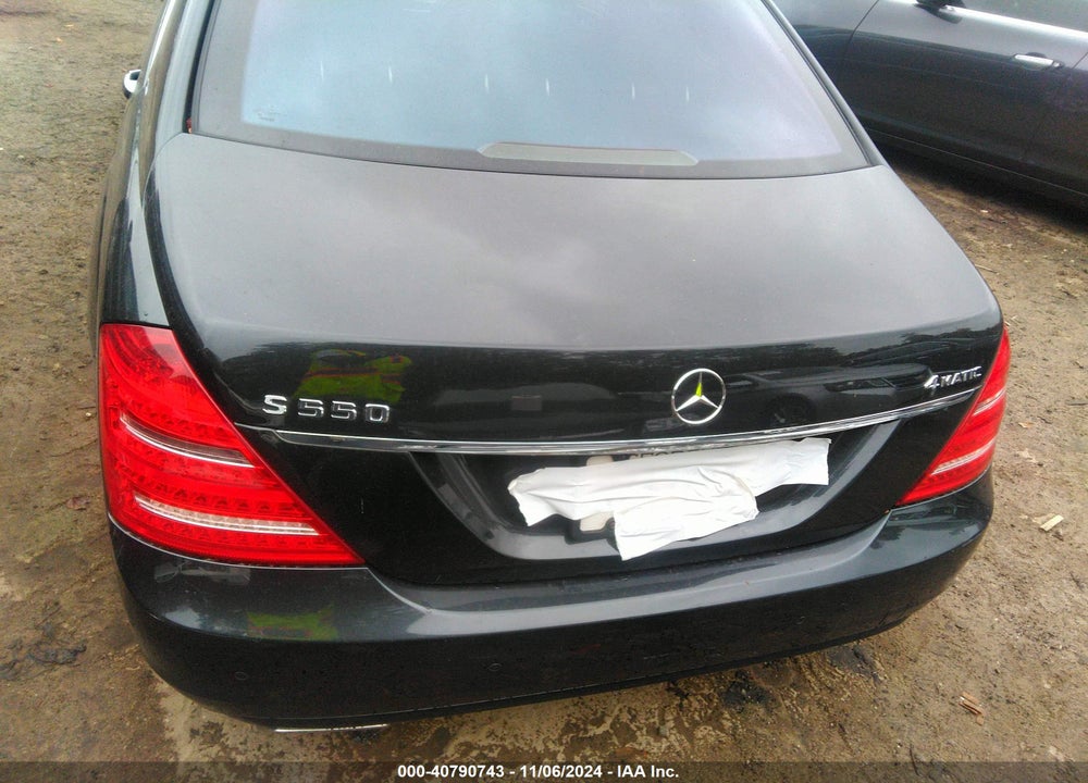 2012 MERCEDES-BENZ S 550 VIN: WDDNG9EBXCA443941