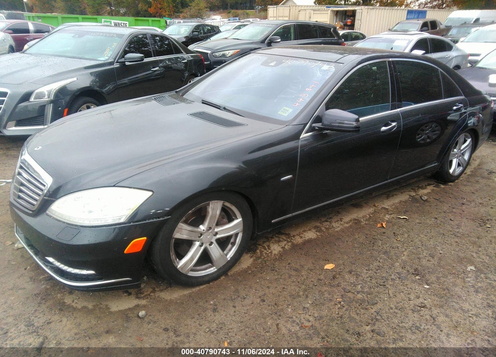 2012 MERCEDES-BENZ S 550 VIN: WDDNG9EBXCA443941