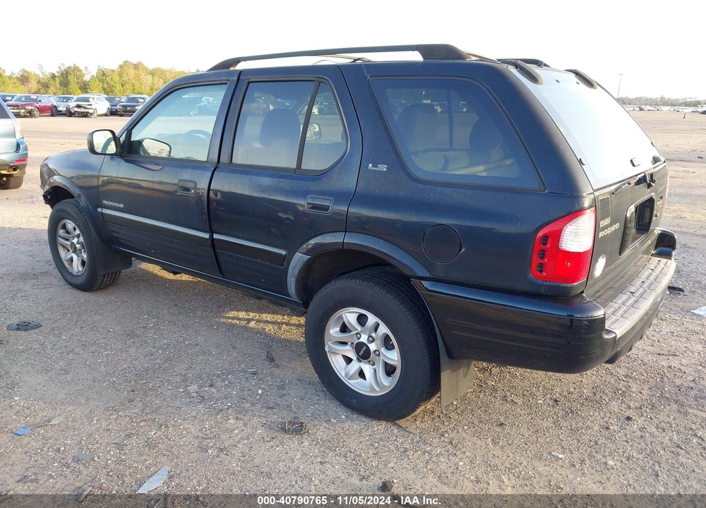 2002 ISUZU RODEO LS 3.2L V6/LSE 3.2L V6/S 3.2L V6 VIN: 4S2CK58W024335725