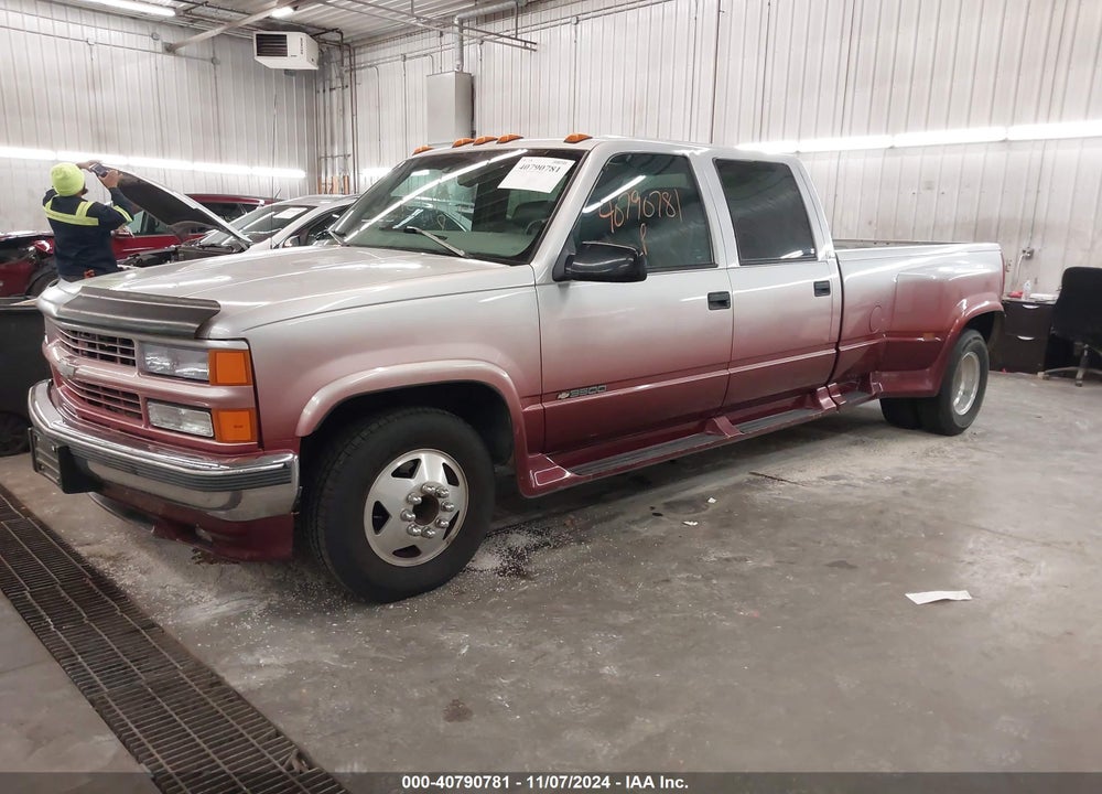 1997 CHEVROLET C3500 HD FLEETSIDE VIN: 1GCHC33J0VF024299