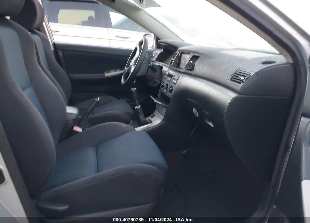 2005 TOYOTA COROLLA XRS VIN: 2T1BY32E55C340284