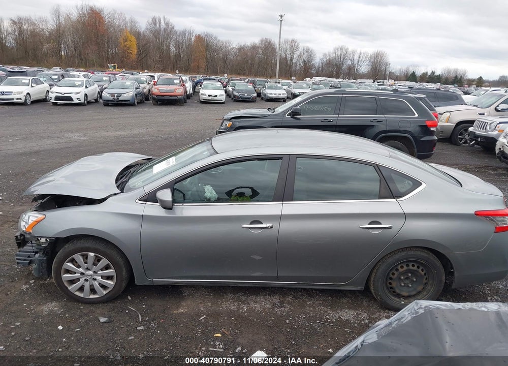 2014 NISSAN SENTRA SV VIN: 3N1AB7AP4EY254653