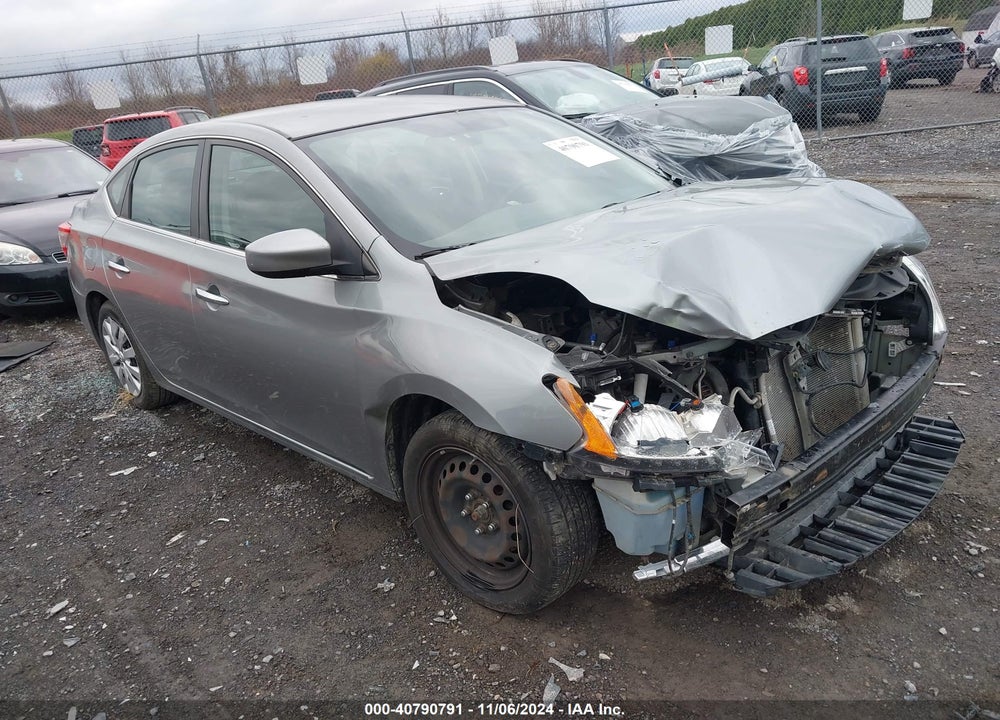 2014 NISSAN SENTRA SV VIN: 3N1AB7AP4EY254653