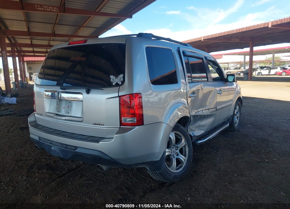 2013 HONDA PILOT EX-L VIN: 5FNYF4H53DB085545