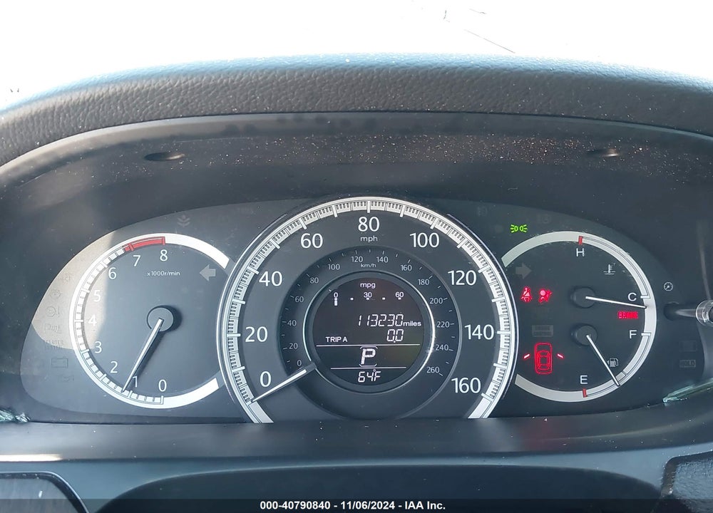2015 HONDA ACCORD EX-L VIN: 1HGCR2F89FA006301