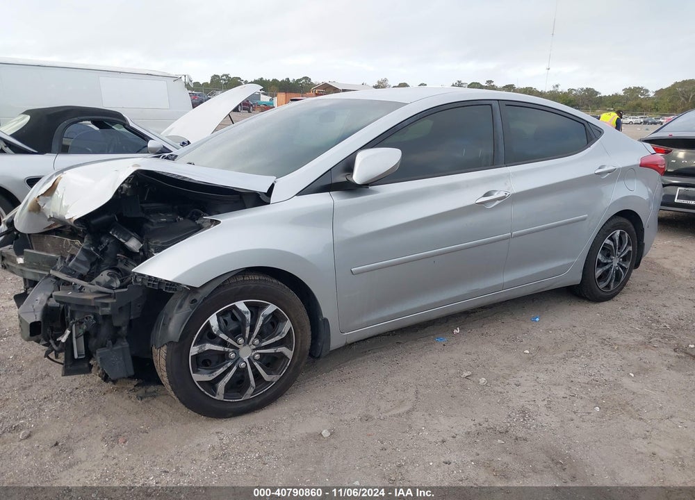 2012 HYUNDAI ELANTRA GLS VIN: 5NPDH4AE9CH076979