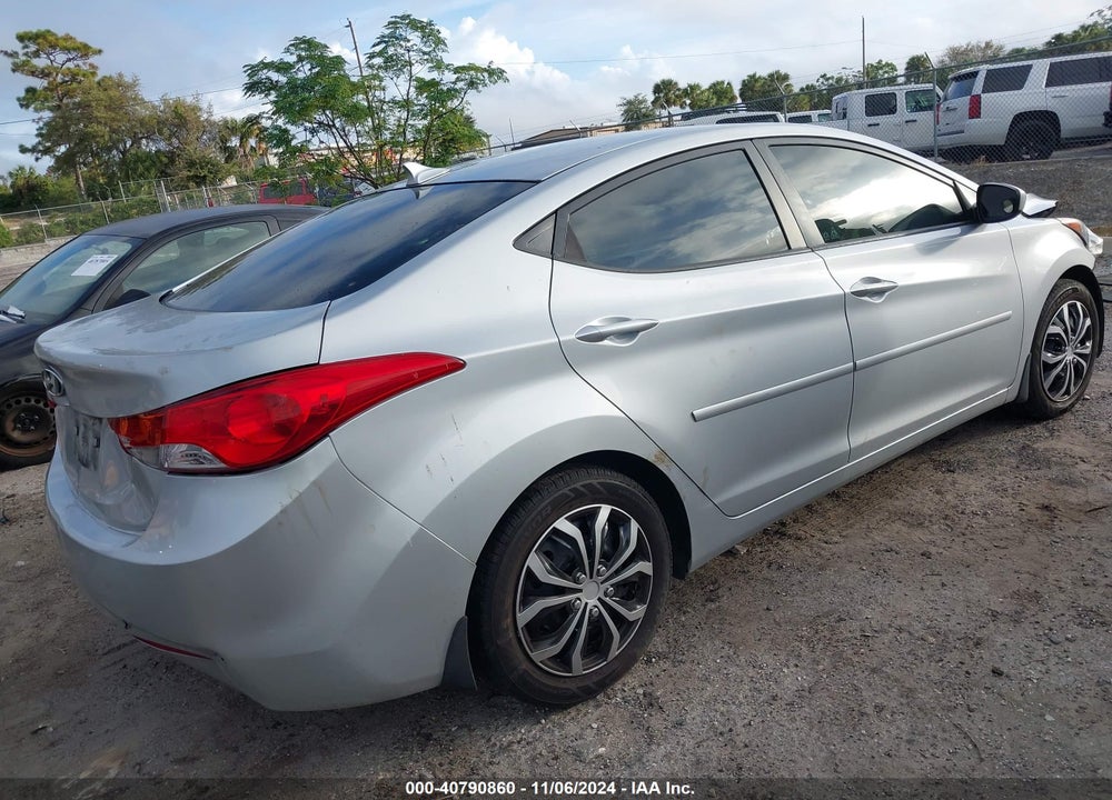 2012 HYUNDAI ELANTRA GLS VIN: 5NPDH4AE9CH076979