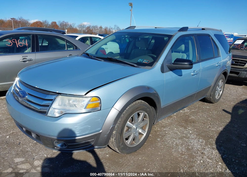 2008 FORD TAURUS X SEL VIN: 1FMDK05W58GA01975