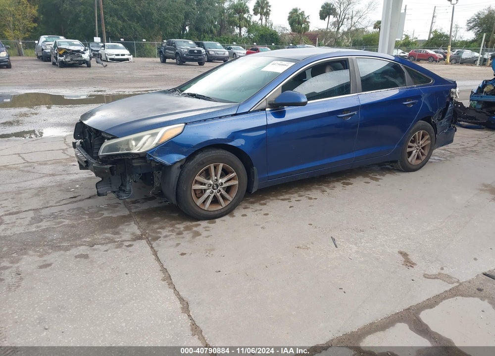 2015 HYUNDAI SONATA SE VIN: 5NPE24AF2FH200190