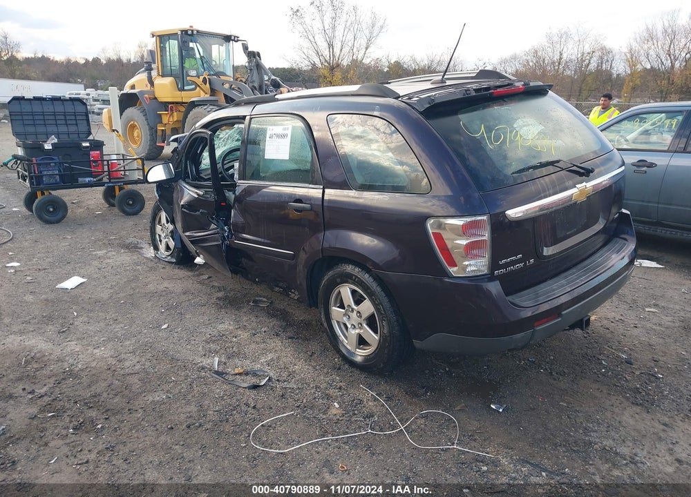 2007 CHEVROLET EQUINOX LS VIN: 2CNDL23F876107220