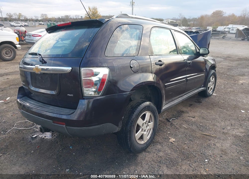 2007 CHEVROLET EQUINOX LS VIN: 2CNDL23F876107220