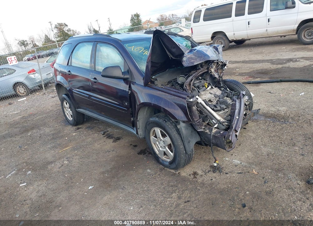 2007 CHEVROLET EQUINOX LS VIN: 2CNDL23F876107220