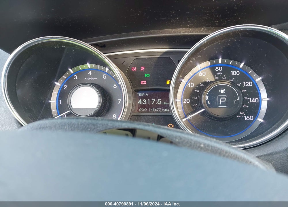 2014 HYUNDAI SONATA GLS VIN: 5NPEB4AC5EH936741