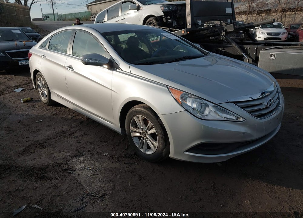 2014 HYUNDAI SONATA GLS VIN: 5NPEB4AC5EH936741
