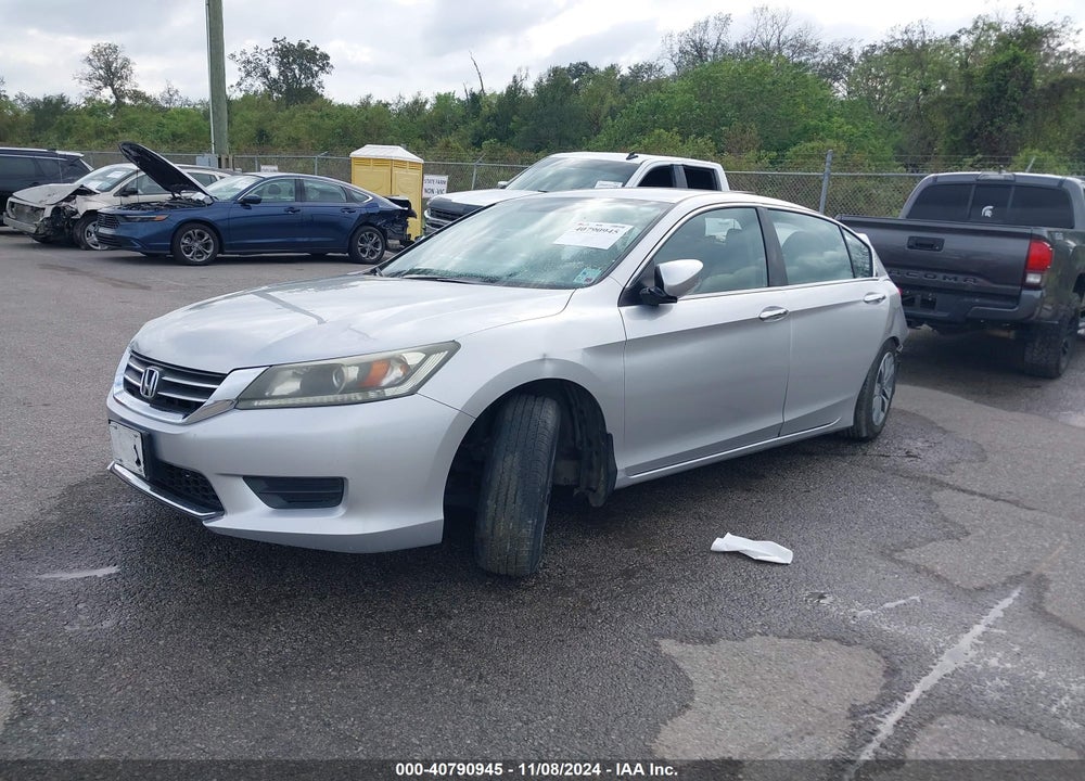 2013 HONDA ACCORD LX VIN: 1HGCR2F30DA242837