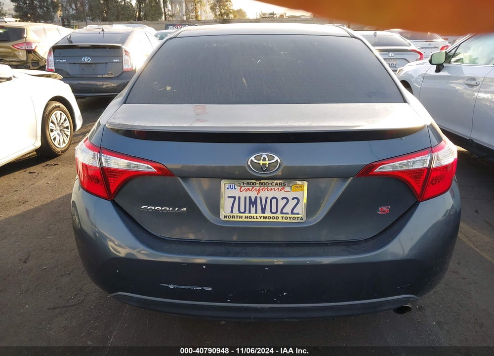 2015 TOYOTA COROLLA S PLUS VIN: 5YFBURHE1FP270208