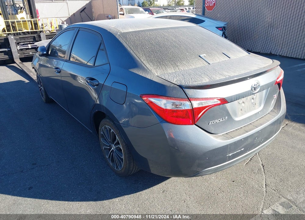 2015 TOYOTA COROLLA S PLUS VIN: 5YFBURHE1FP270208