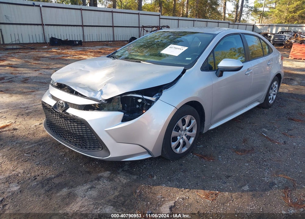 2022 TOYOTA COROLLA LE VIN: 5YFEPMAE5NP312153