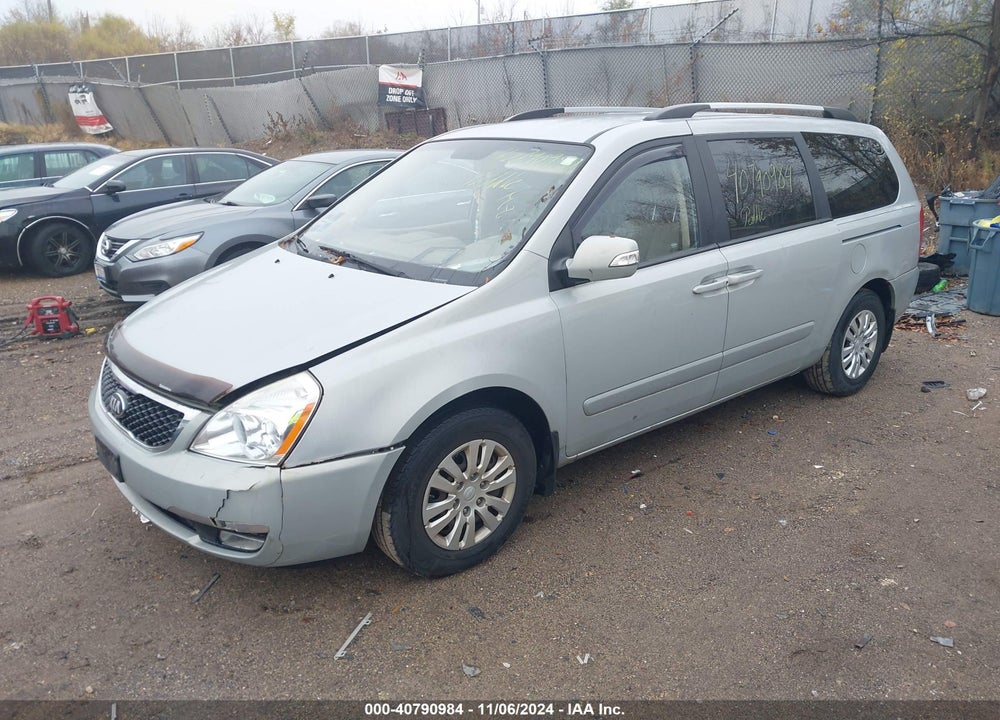 2014 KIA SEDONA LX VIN: KNDMG4C7XE6547584