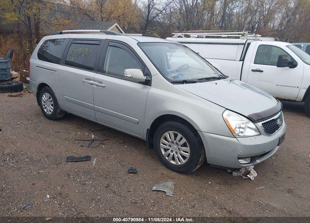 2014 KIA SEDONA LX VIN: KNDMG4C7XE6547584