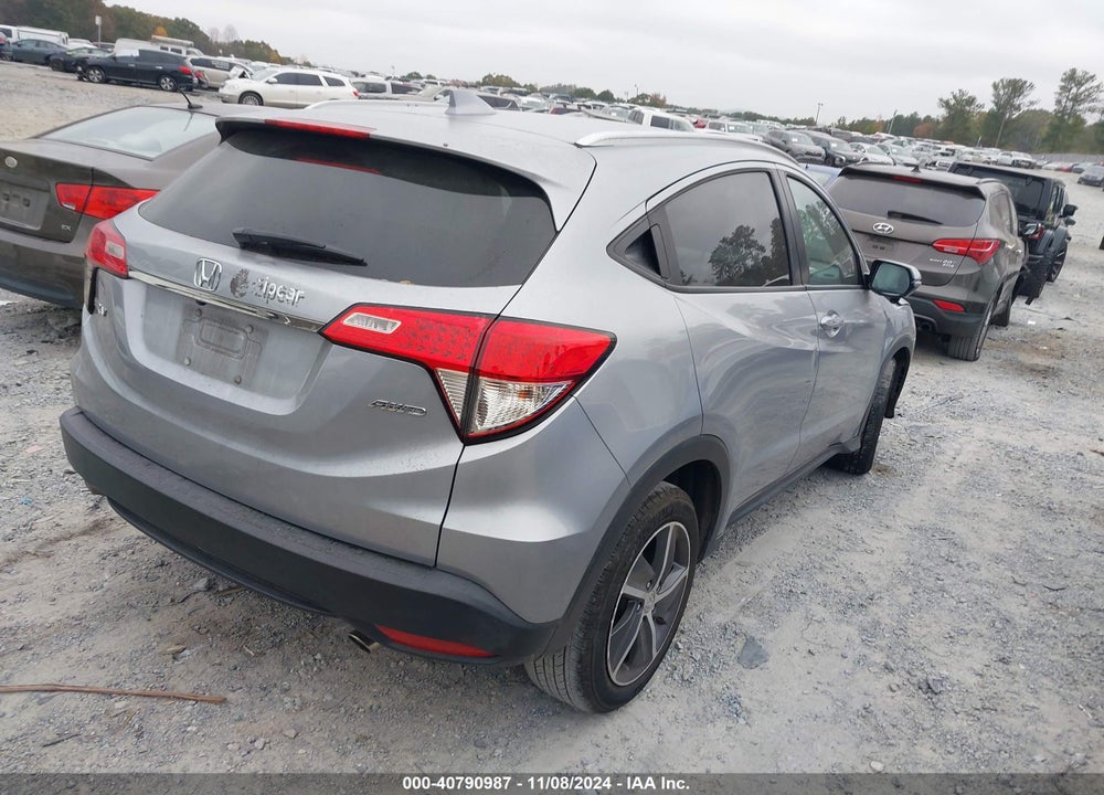 2022 HONDA HR-V AWD EX VIN: 3CZRU6H54NM751647