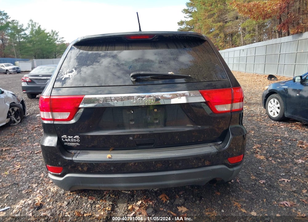 2012 JEEP GRAND CHEROKEE LAREDO VIN: 1C4RJFAG4CC267695
