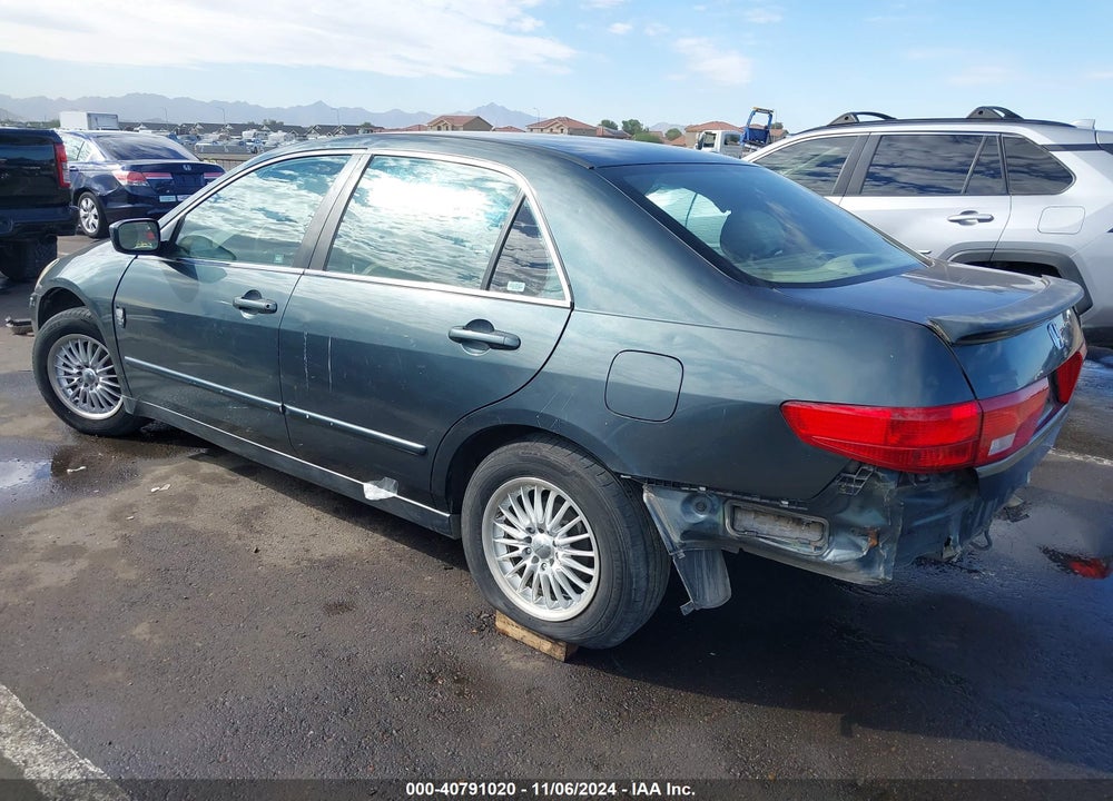 2005 HONDA ACCORD 2.4 LX VIN: 1HGCM56485A031573