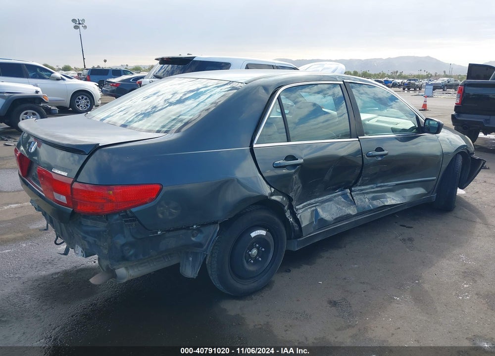 2005 HONDA ACCORD 2.4 LX VIN: 1HGCM56485A031573