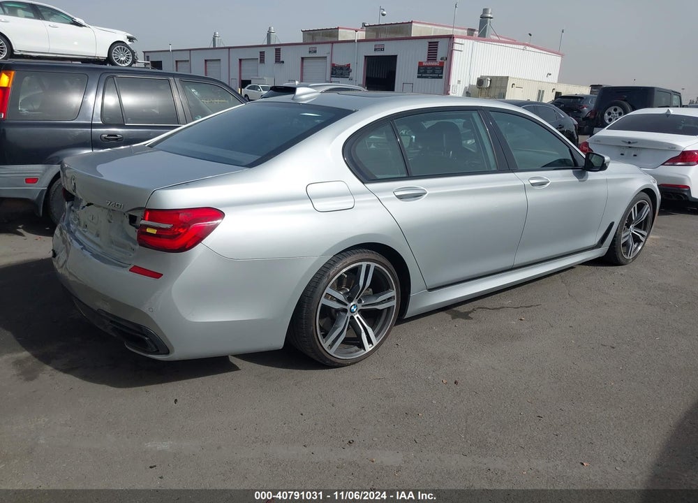 2016 BMW 740I VIN: WBA7E2C55GG546777